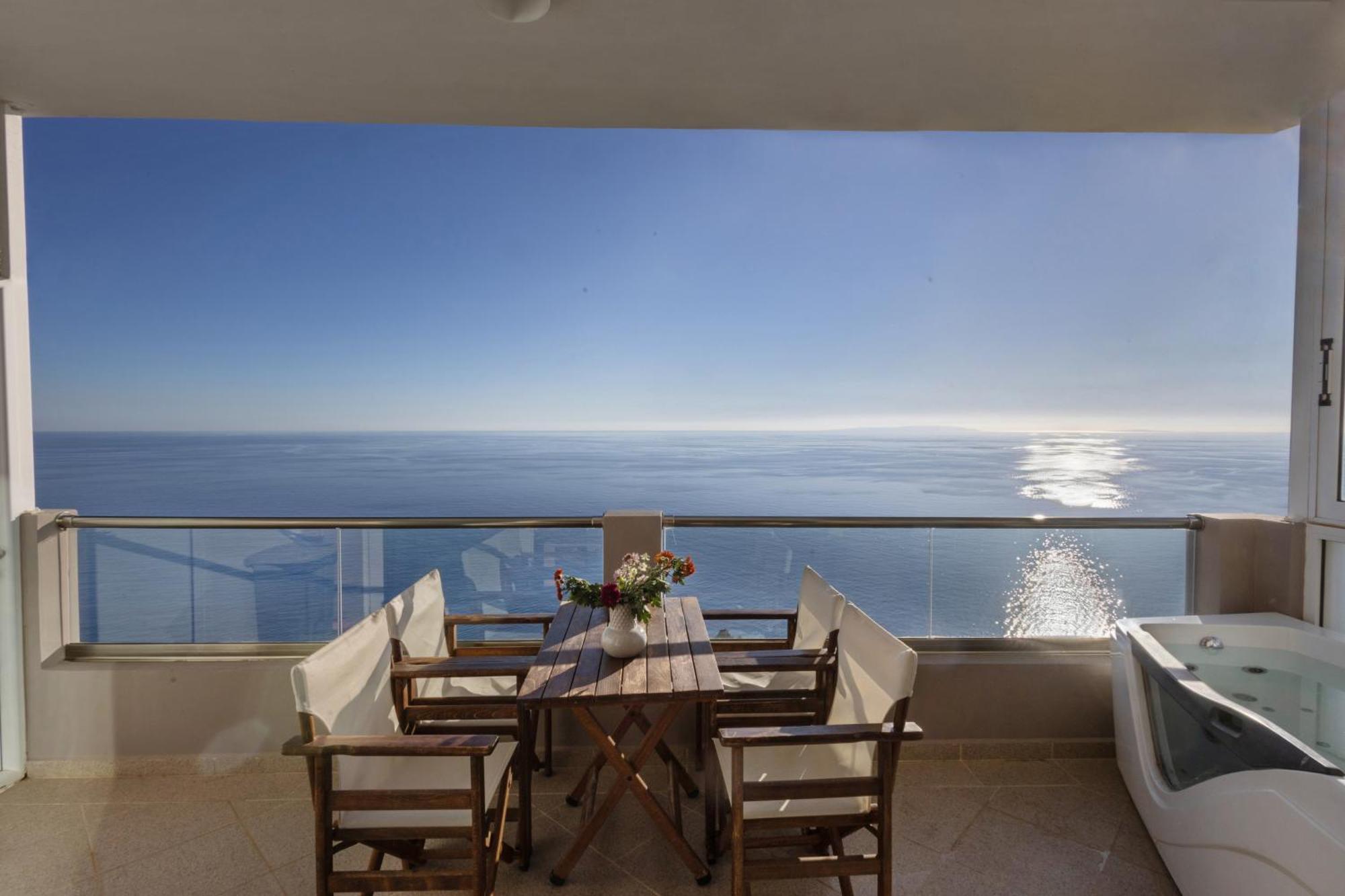 Akrotiri Panorama- Luxury Rental Apartments With Sea View Rodakino Exterior foto
